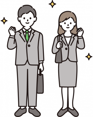 新入社員・新社会人のイラスト