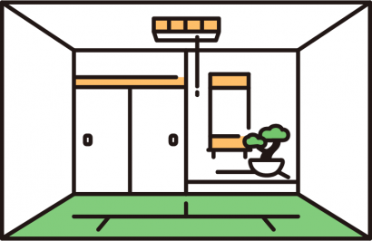 和室のイラスト
