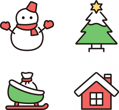 クリスマス1のイラスト