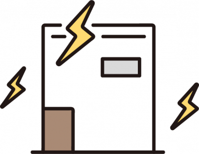 雷のイラスト