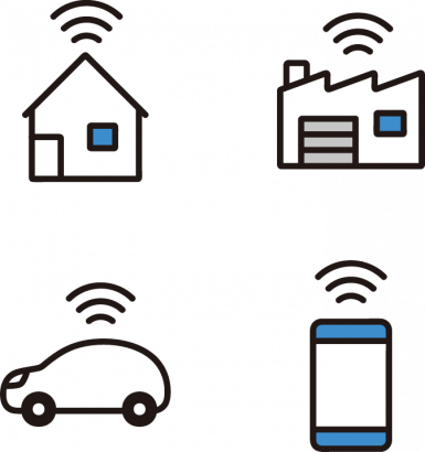 IoT関連のイラスト