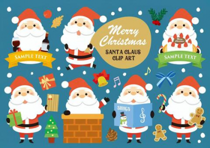 Santa claus clip art