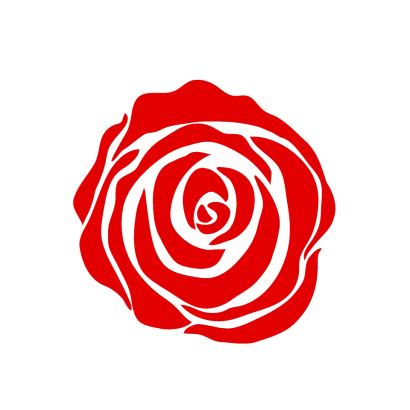 赤色の薔薇の花びら