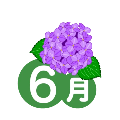 紫陽花の6月