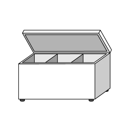 冷凍庫のイラスト