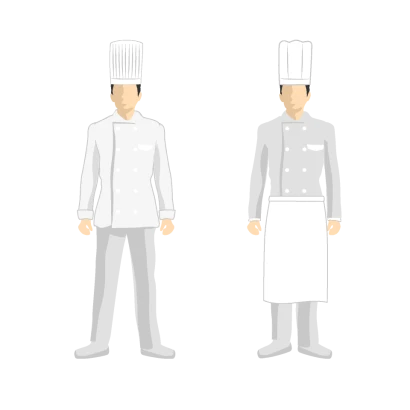 料理人のイラスト