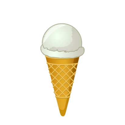 アイスクリームのイラスト