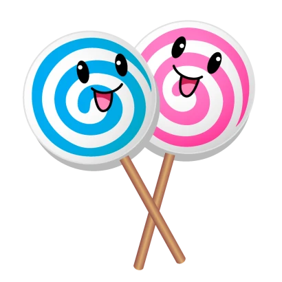 ペロペロキャンディキャラのイラスト