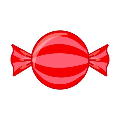 赤キャンディのイラスト