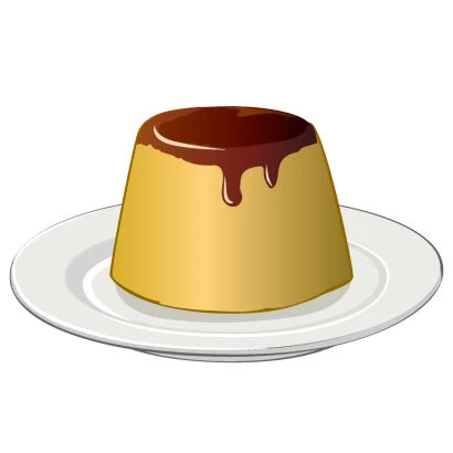 プリンのイラスト
