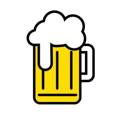 ビールマークのイラスト