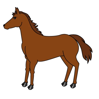 馬のイラスト