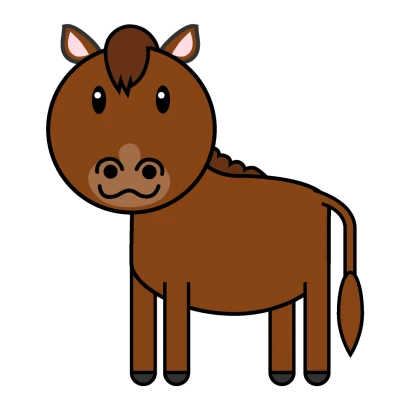 ウマのイラスト