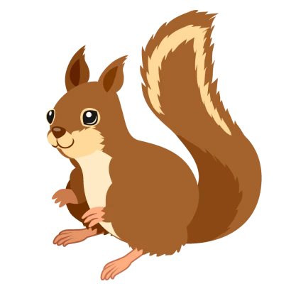 リスのイラスト