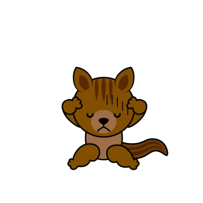 悩むリスキャラのイラスト