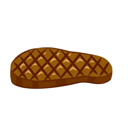 ステーキ肉のイラスト