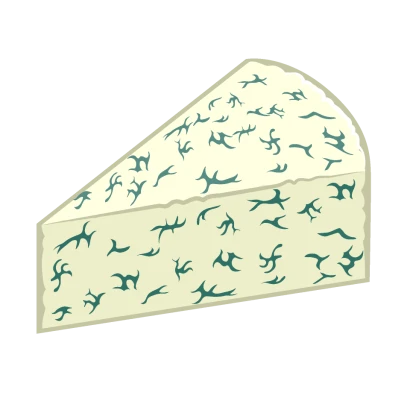 ブルーチーズのイラスト