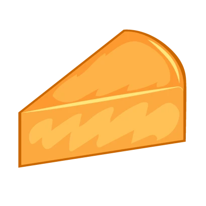 チェダーチーズのイラスト
