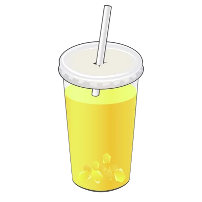 イエロージュースのイラスト