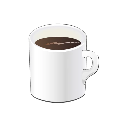 マグカップのコーヒーのイラスト