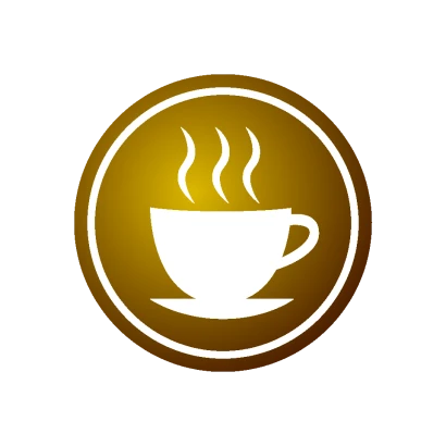 カフェエリアマークのイラスト