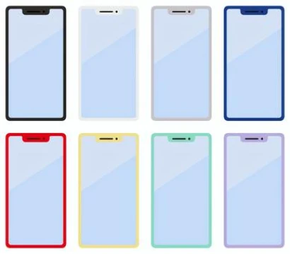 スマートフォン 大画面タイプ 8色セット