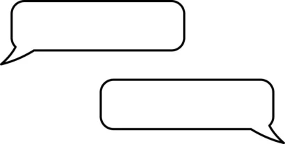 吹き出しチャットアイコン13