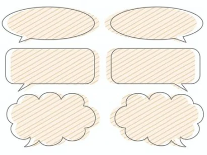ふきだし_ベージュ