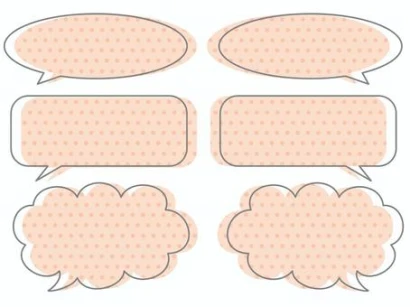 吹き出し_オレンジ