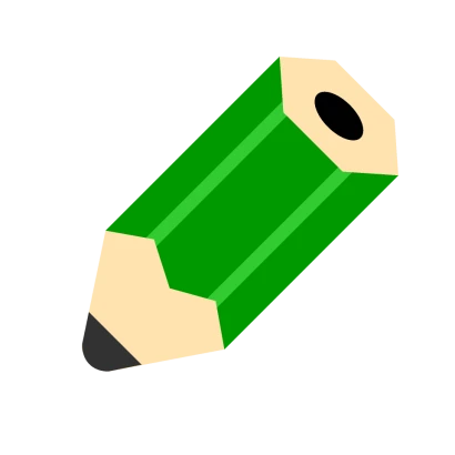 鉛筆アイコンのイラスト