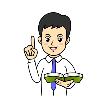 授業をする先生のイラスト