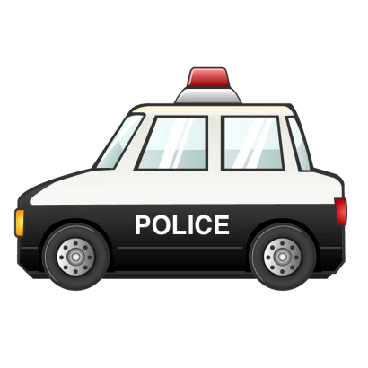 パトカーのイラスト