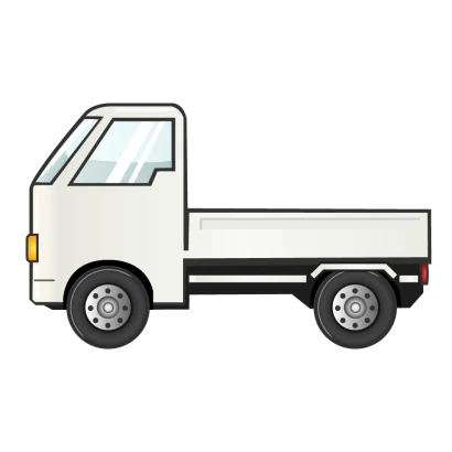 軽トラックのイラスト