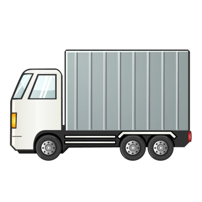 大型トラックのイラスト