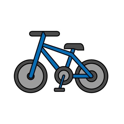 かわいい自転車のイラスト
