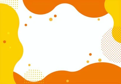 秋のフレームおしゃれな幾何学背景1の3