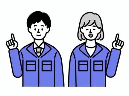 シンプル人物_作業着3