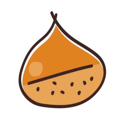 栗のイラスト