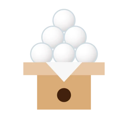 月見団子のイラスト