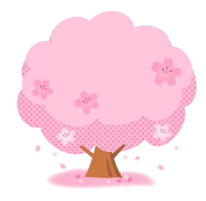 桜の木のイラスト