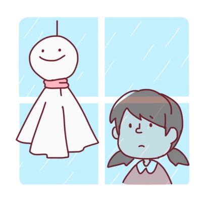 明日晴れるかなあ
