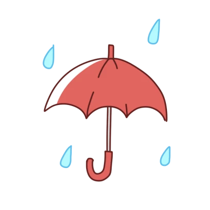 雨と傘