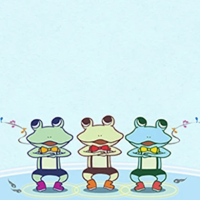 カエルくんポストカード