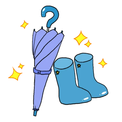 雨の日セット１