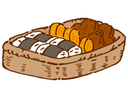 お花見弁当（俵むすび）
